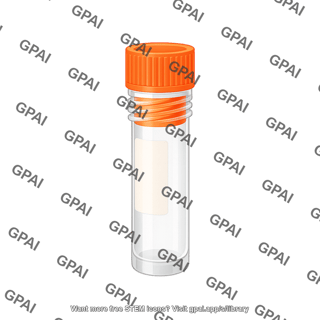Cryogenic vial empty