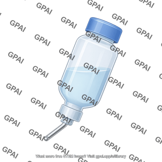 Rodent water bottle for rack