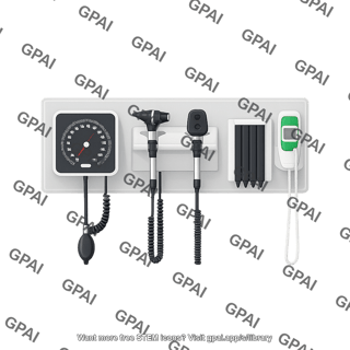 Diagnostic wall unit