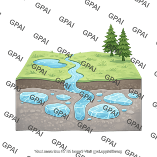 Permafrost landscape