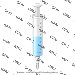 Luer lock syringe 16 liquid graduated barrel 380