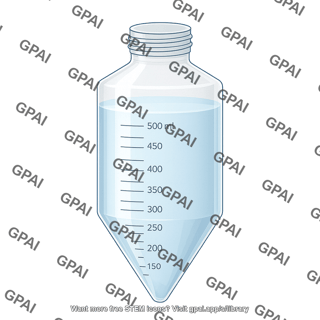 Centrifuge tube 500 ml full liquid