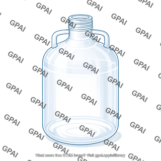 Round carboy 10l 989
