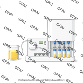 Cryovial filling system fill it with cryovials tubing and beaker