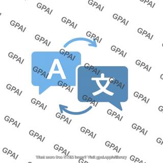 Language translation symbol