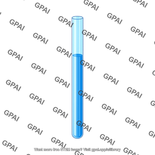 Glass capillary tube full