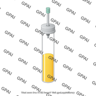 Anaerobic culture tube hungate type 1 4 liquid flat bottom