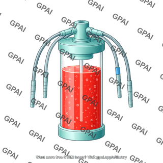 Cylindrical cell culture flask g rex 5m full liquid 426