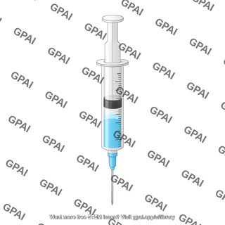 Medium sized graduated syringe 1 2 liquid