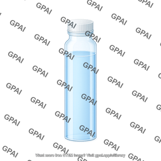 Autosampler vial 40ml full liquid