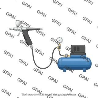 Airbrush setup