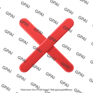 X mark thin