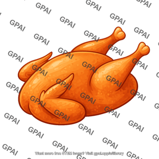 Cooked turkey