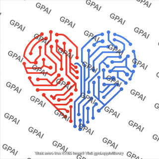Heart microchip icon symbol