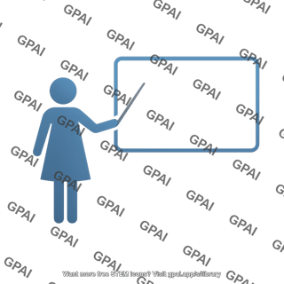 Teacher symbol female