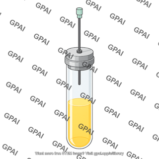 Anaerobic culture tube hungate type 12 liquid round bottom 2
