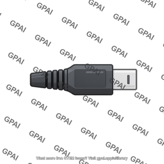 Usb cable type b male end