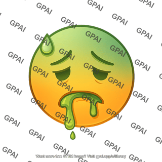 Face icon nauseous