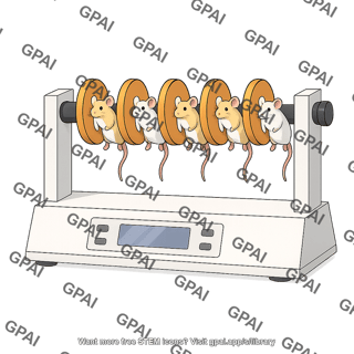 Rotarod with mice