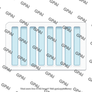 Reservoir plate 8 column top view 911