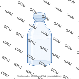 Milk bottle with cap