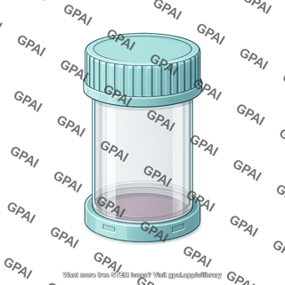 Cylindrical cell culture flask g rex 10