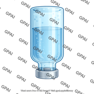 Injection vial small full liquid inverted 30