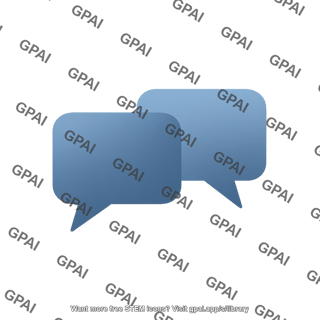 Text bubbles symbol