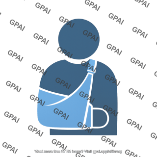 Arm sling symbol