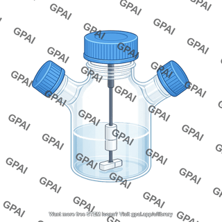 Spinner flask cap