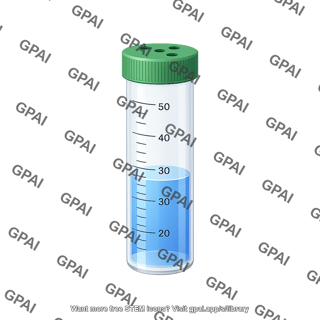 Bioreactor tube with 30ml liquid 50ml capped
