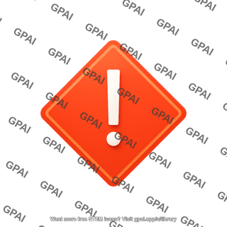 Exclamation mark diamond