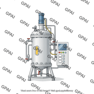 Stirred tank bioreactor medium scale