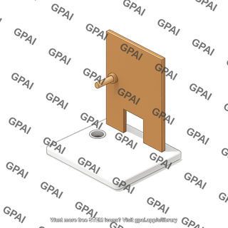 Skinner box side with door