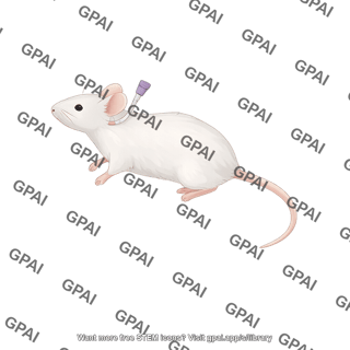 Mouse with jugular catheter capped