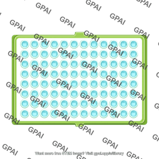 Hybrid fx sensor cartridge xfe96 top view 96 wells with liqu