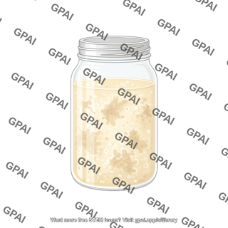Liquid culture in jar