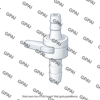 Hose barb fitting body 881