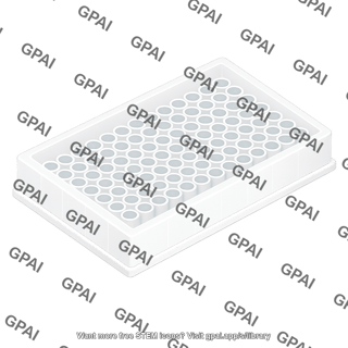 Open reservoir plate 96 well top view 687