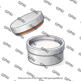 Lyophilization round tray with cap and membrane