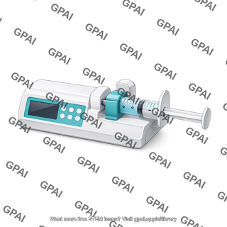 Syringe pump lightweight
