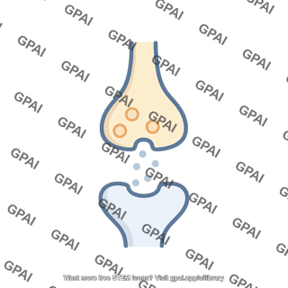 Synapsis icon on circle symbol