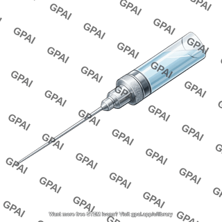 Hamilton syringe cropped 10 degrees editable needle