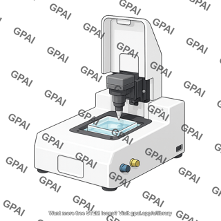 Nanoindenter pavone with media liquid