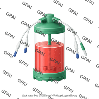 Cylindrical cell culture flask g rex 500m os full liquid