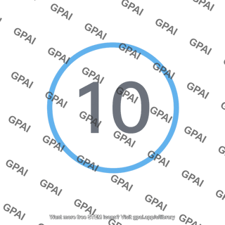 Number label 10