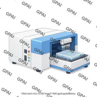 Automated microplate washer bluewasher