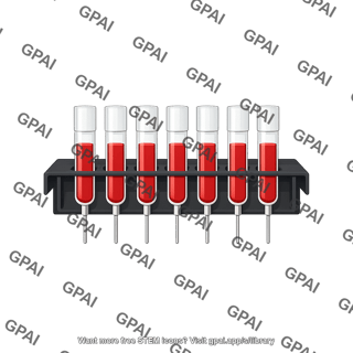 Blood tube rack for liquid handler