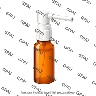 Oral spray bottle oraltek open 824