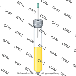 Anaerobic culture tube balch type 1 2 liquid
